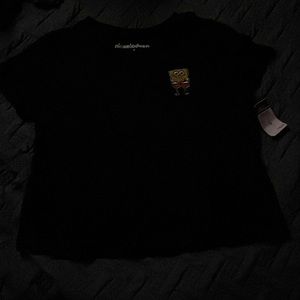 spongebob crop top